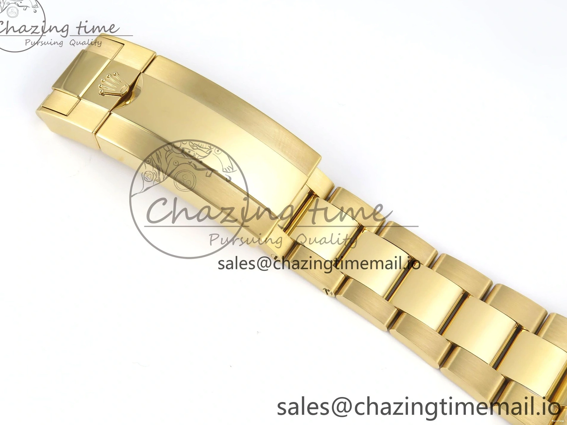 MiroTime 0317 Submariner 41mm 126618 LN THBF 904L Black Ceramic 1:1 Best Edition on YG Bracelet SH UrbanChic 334